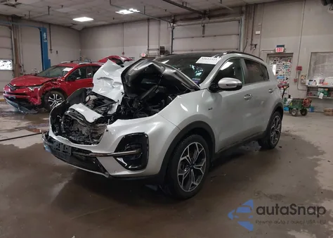 2022 Kia Sportage Sx Turbo из США, поврежденный, VIN KNDPRCA61N7976084